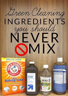 Mixing Household Cleaners
