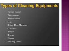 Cleaning Materials