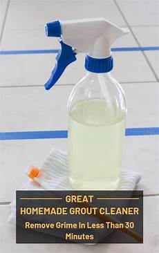 Homemade Grout Cleaner