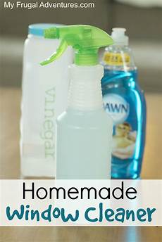 Homemade Window Cleaner