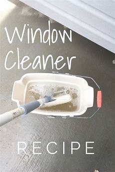 Homemade Window Cleaner