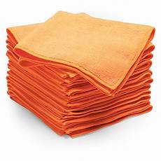 Orange Microfiber Towels