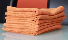 Orange Microfiber Towels