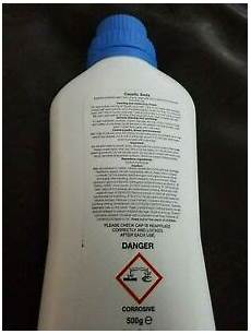Sodium Hydroxide Degreaser